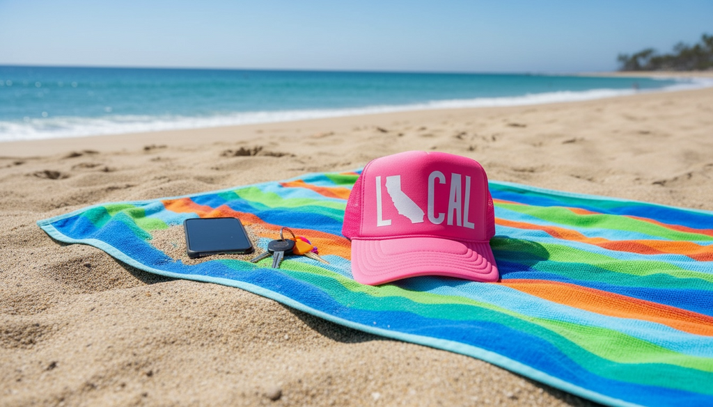 California Be Proud Your A LOCAL Trucker Hat