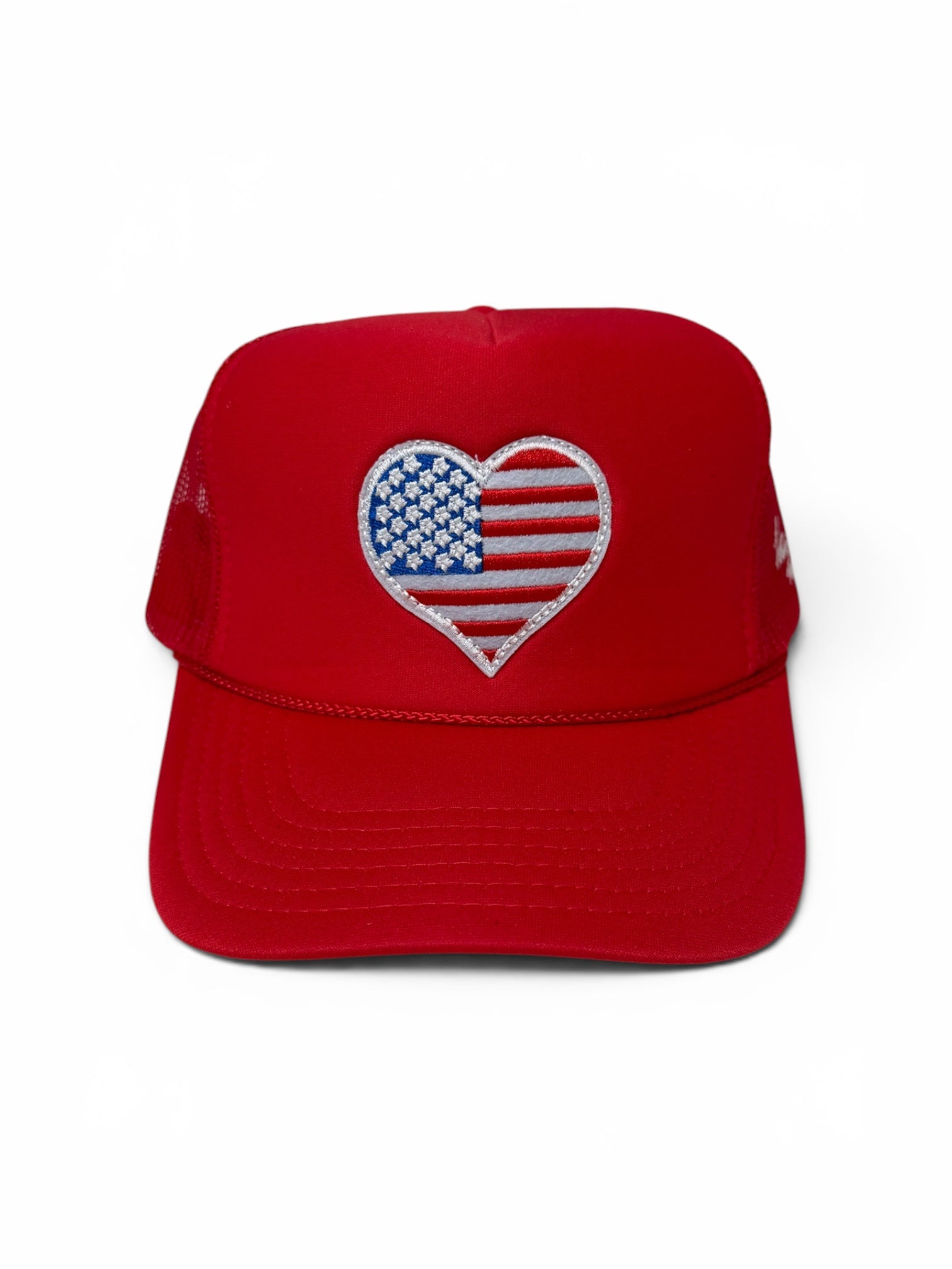 Lovin' USA Patch Trucker Hat