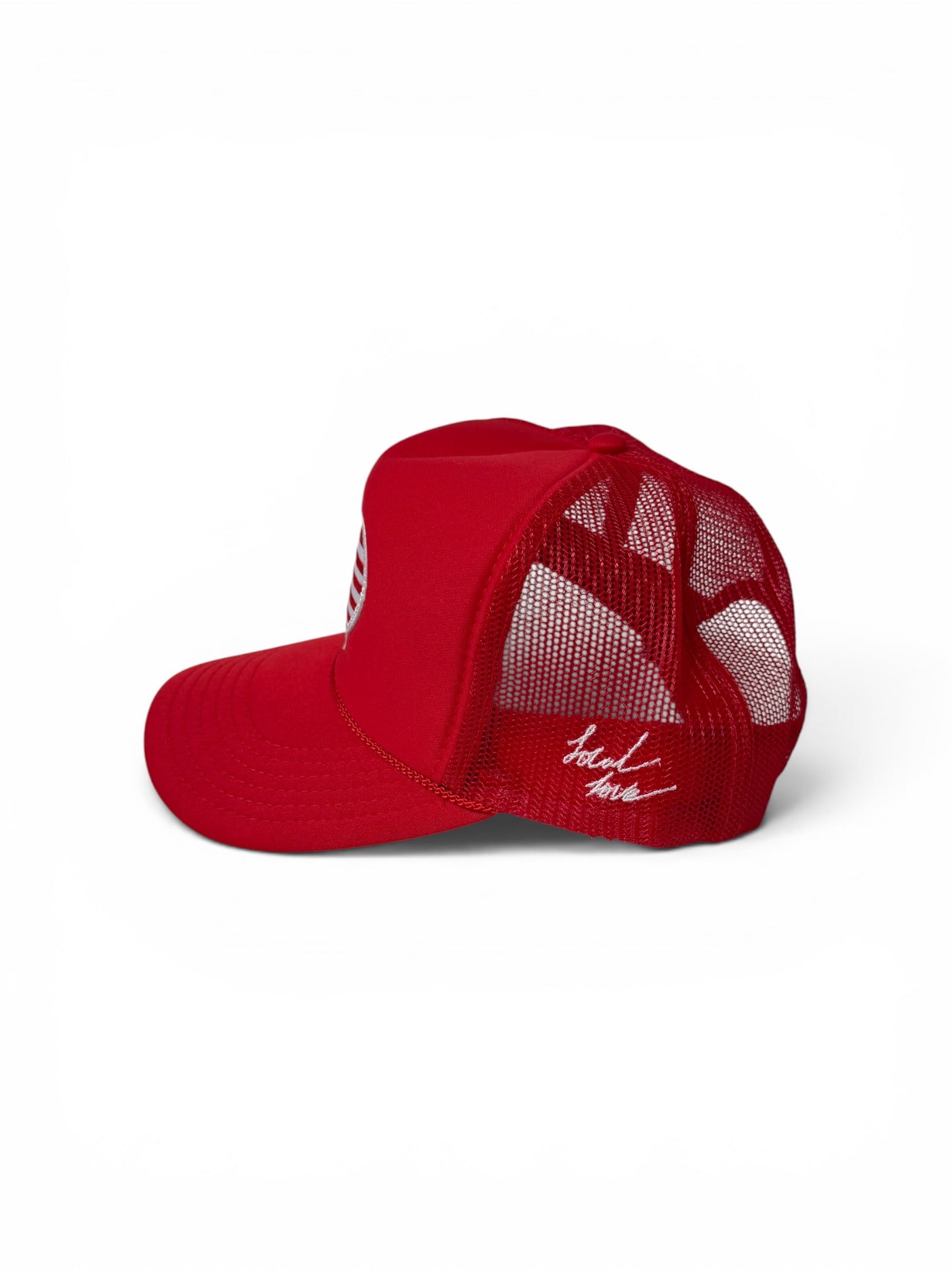 Lovin' USA Patch Trucker Hat
