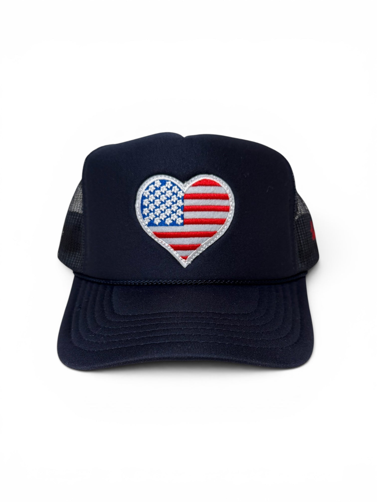 Lovin' USA Patch Trucker Hat