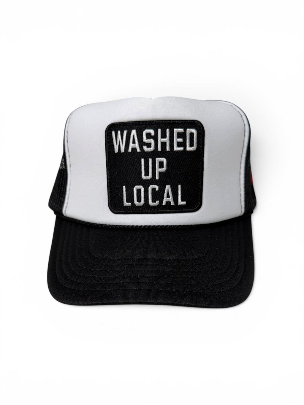 Washed Up Local Patch Trucker Hat