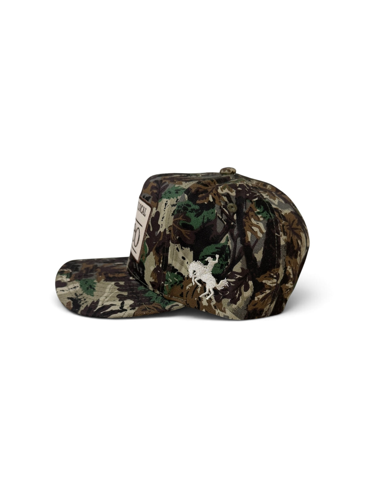Support Your Local Rodeo Embroidered Canvas Trucker Hat